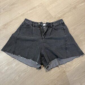 Frankie Shop Black Denim Shorts